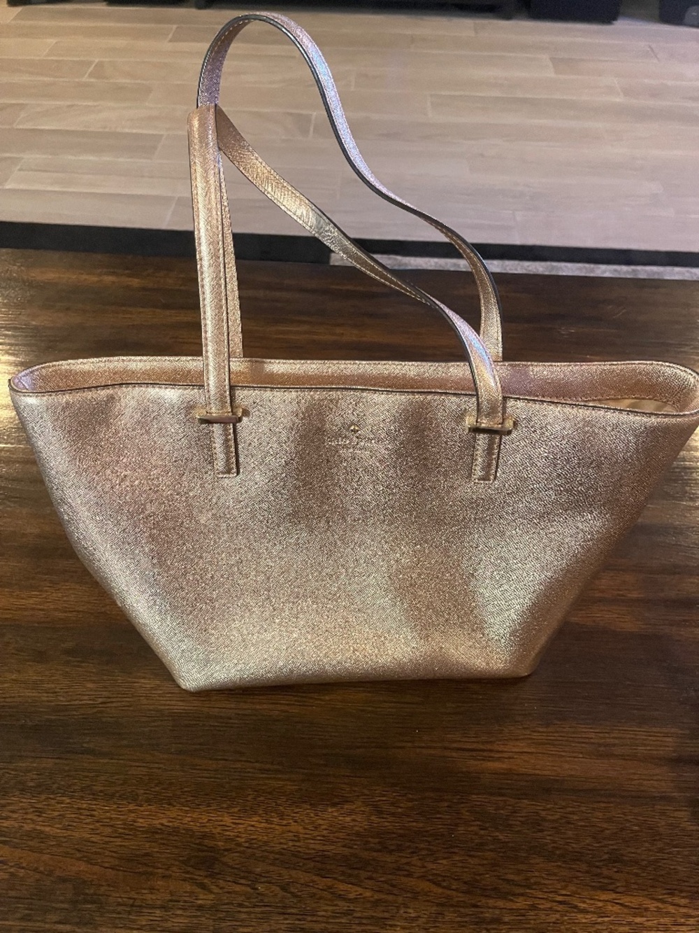 Rose Gold Kate Spade Shoulder Bag